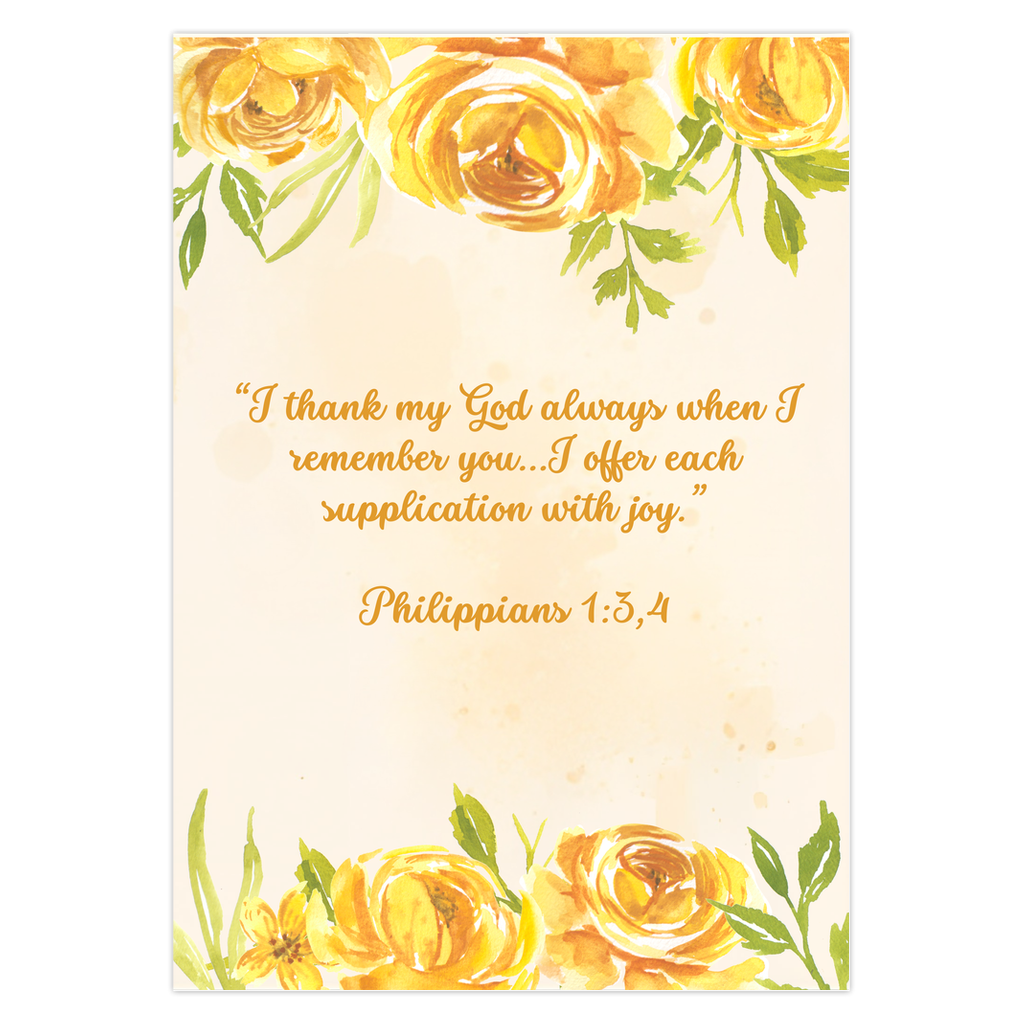 “Thank You, Dear Friend” Bible Verse Card Packs (5,10, 25 ct. pks) — 5″ × 7″ - Image 6