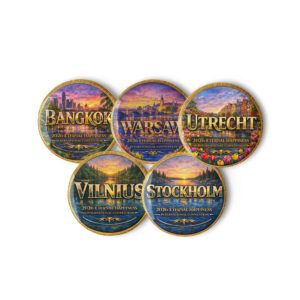 2026 International Convention Host City Button Pins