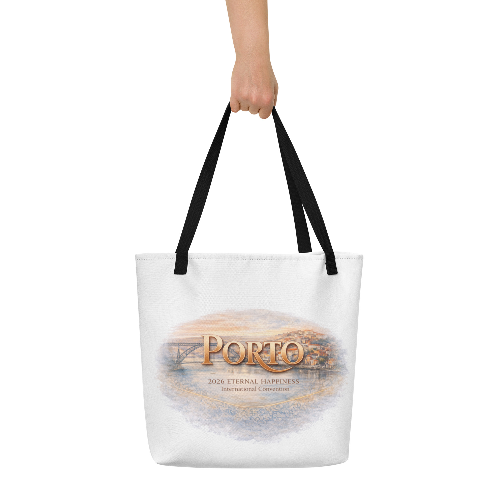 2026 International Host City Delegate All-Over Print Large Tote Bag - Image 5