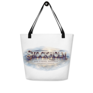 2026 International Host City Delegate All-Over Print Large Tote Bag