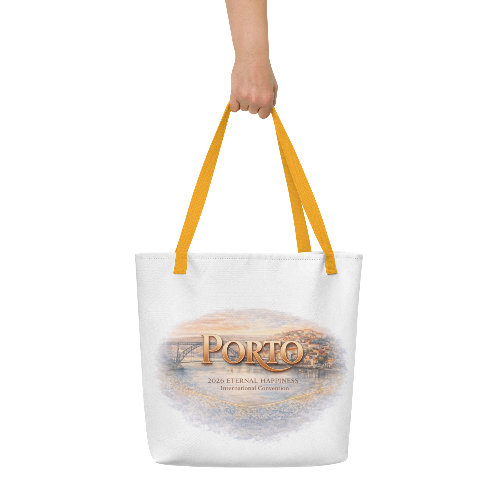 2026 International Host City Delegate All-Over Print Large Tote Bag - Image 2