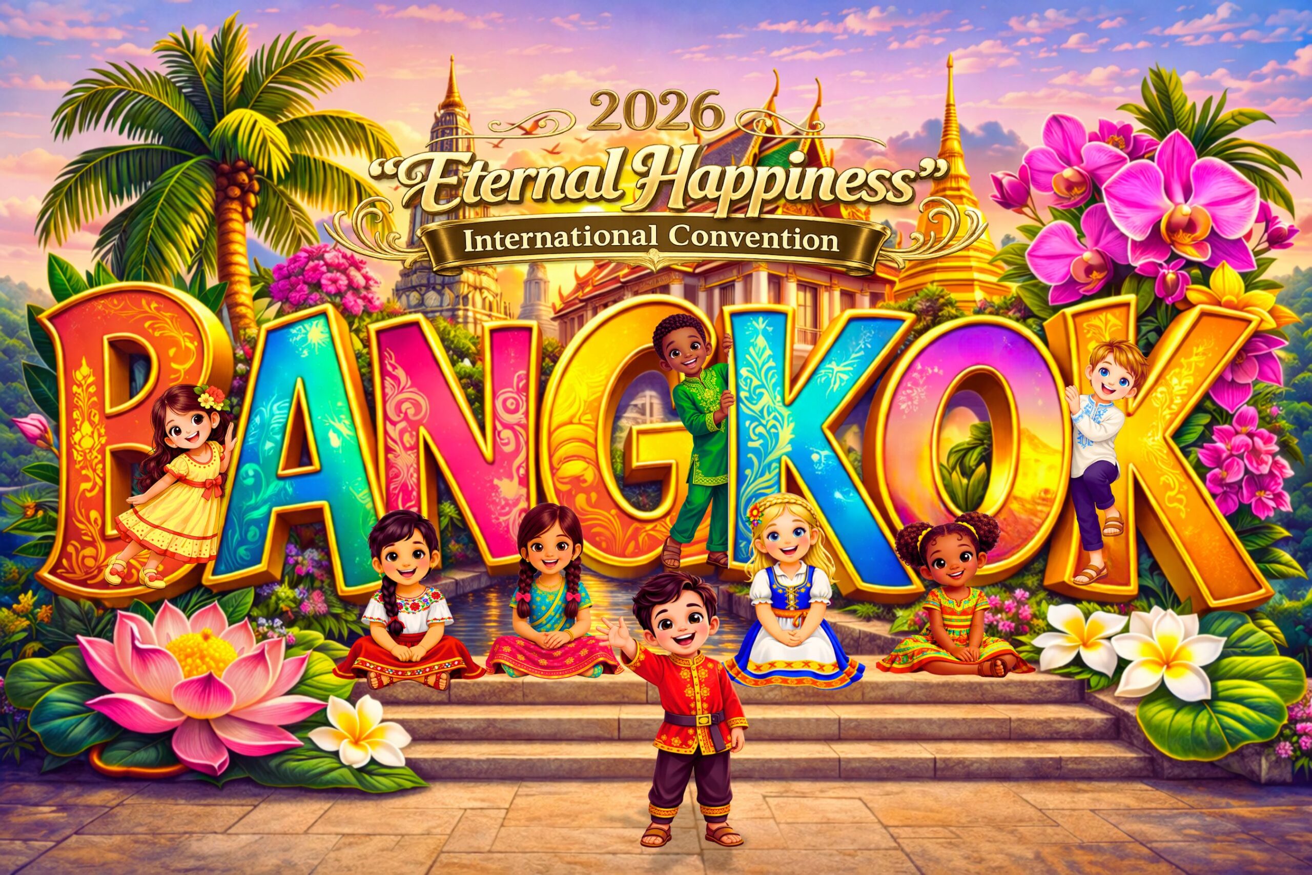 2026 Eternal Happiness Convention "Joyful Global JW Kids" Postcard Bundles (envelopes not included) - Image 12