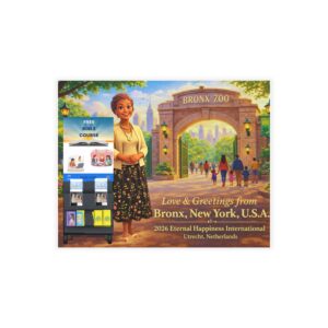 2026 "Eternal Happiness" International Convention Custom Character Postcard Bundles (envelopes not included)