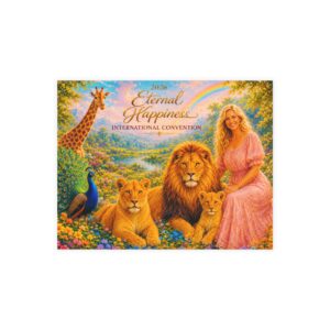 International Delegate Custom Paradise Artwork Postcard Bundles (envelopes not included)