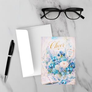 Friendship Blooms™ Flat Greeting Card Collection | Bible Verse Floral Art