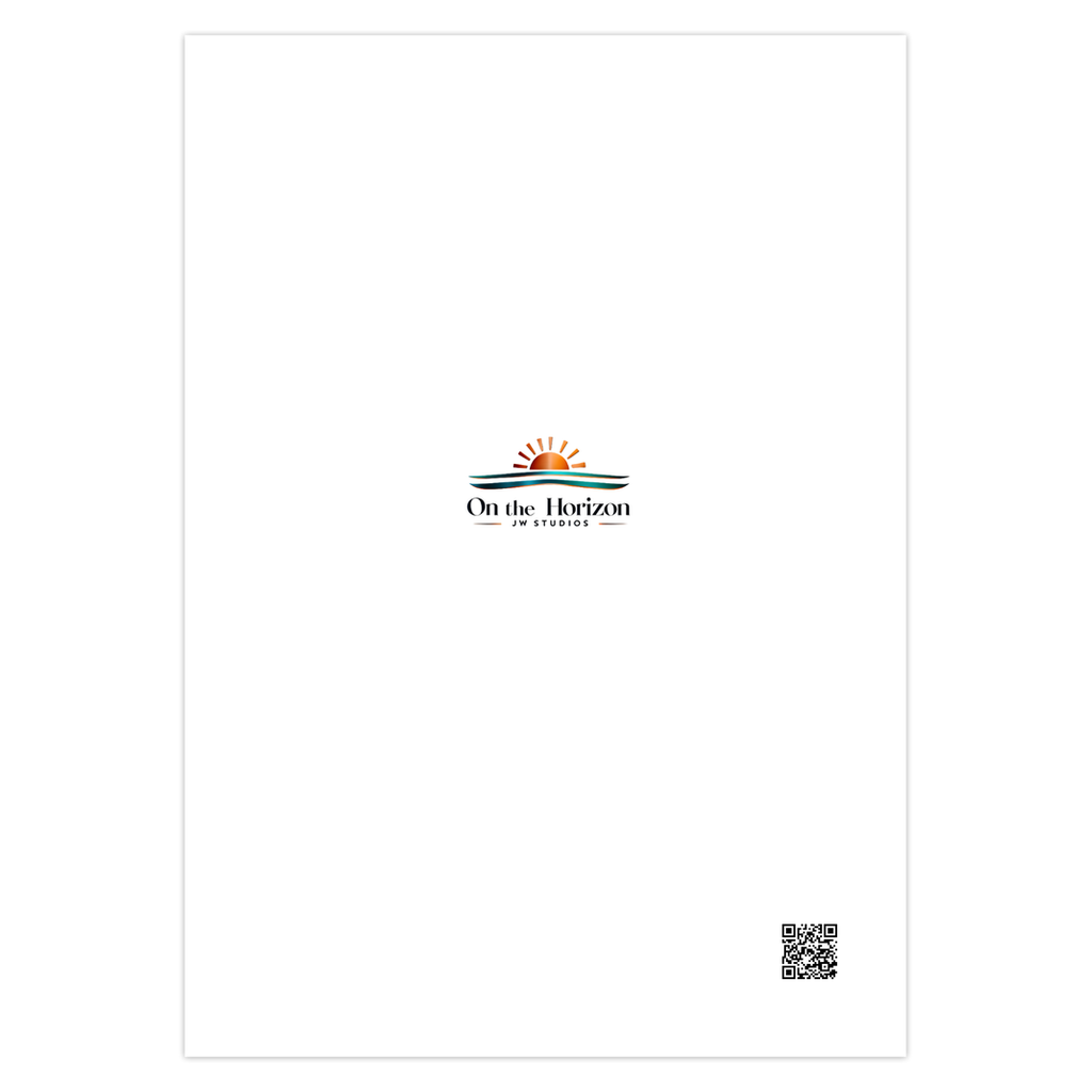 “Missing You, Friend” Floral Tea Garden JW Greeting Card – Romans 1:11, 12 - Image 6