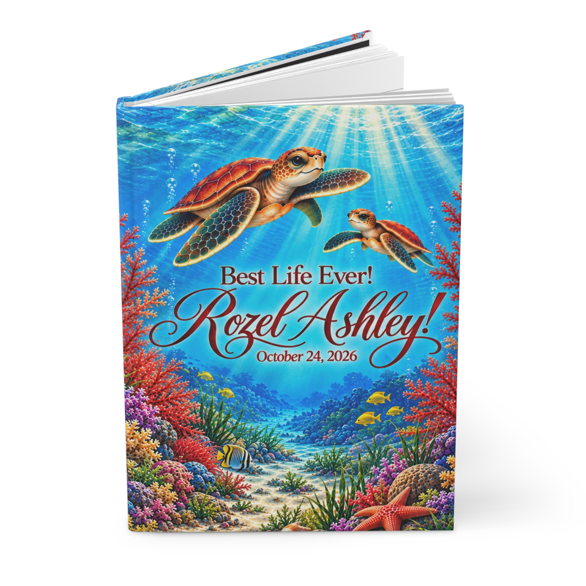 Comemorative Baptism Gift Hardcover Journal - Image 3